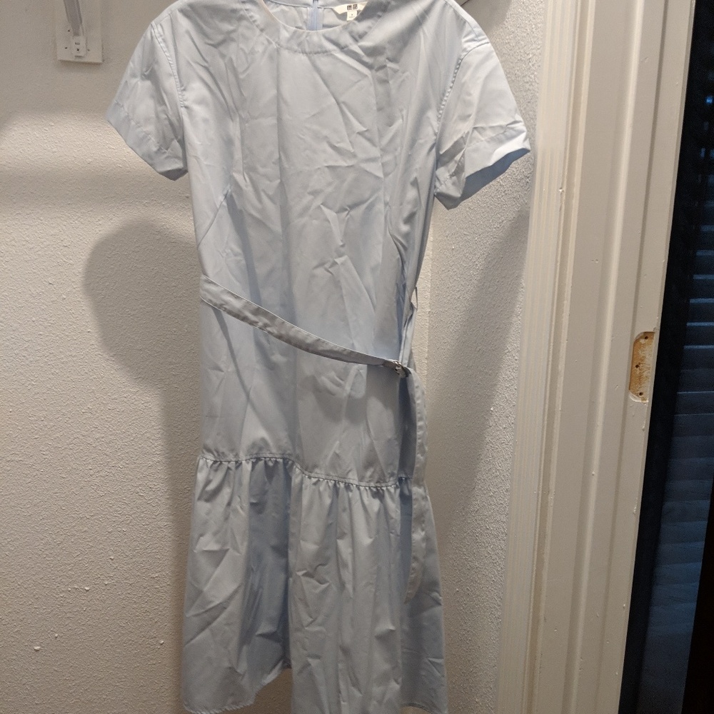 WOMEN TIERED SHORT-SLEEVE DRESS